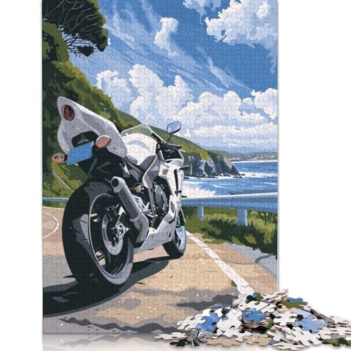 Supersport Motorcycles Puzzle 1000 Teile Schwer Puzzle Spielzeug Pädagogisches Spiel Impossible Herausforderungsspielzeug Für Erwachsene Kinder 1000pcs (38x26cm) von LMYmoney