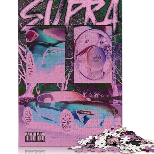 Supra Monochrome Puzzle 1000-teilige Schwer Puzzle Spielzeug Lernspiel Impossible Herausforderungsspielzeug Für Erwachsene Und Kinder Ab 12 Jahren 1000pcs (75x50cm) von LMYmoney