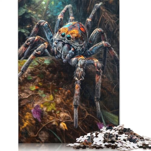 The Adaptive Spider Puzzle 1000 Teile Schwer Puzzle Spielzeug Lernspiel Impossible Herausforderungsspielzeug Für Erwachsene Und Kinder Ab 14 Jahren 1000pcs (40x28cm) von LMYmoney
