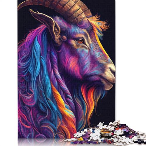 The Careful Capricorn Puzzle 1000 Teile Schwer Puzzle Spielzeug Pädagogisches Spiel Impossible Herausforderungsspielzeug Für Erwachsene Kinder 1000pcs (38x26cm) von LMYmoney