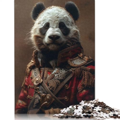 The Elegant Panda Puzzles 1000 Teile Schwer Puzzle Spielzeug Lernspiel Impossible Herausforderungsspielzeug Für Erwachsene Und Kinder in Bewährter 1000pcs (75x50cm) von LMYmoney