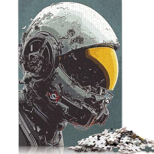 The Helmet Puzzle 1000 Teile Schwer Puzzle Spielzeug Lernspiel Impossible Herausforderungsspielzeug Für Erwachsene Kinder 1000pcs (38x26cm) von LMYmoney