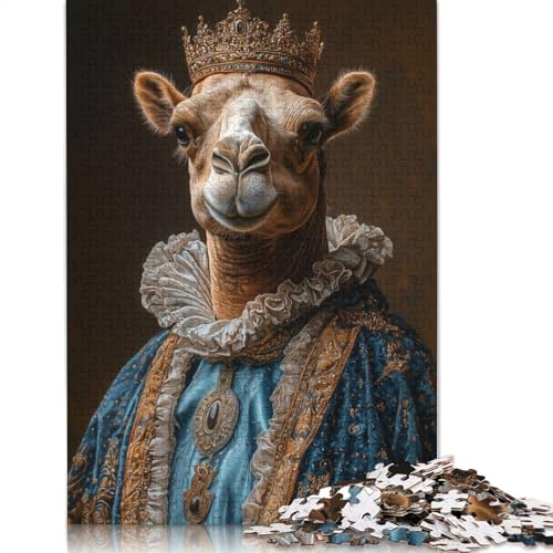 The Royal Camel Puzzles 1000 Teile Schwer Puzzle Spielzeug Lernspiel Impossible Herausforderungsspielzeug Für Erwachsene Und Kinder in Bewährter 1000pcs (40x28cm) von LMYmoney