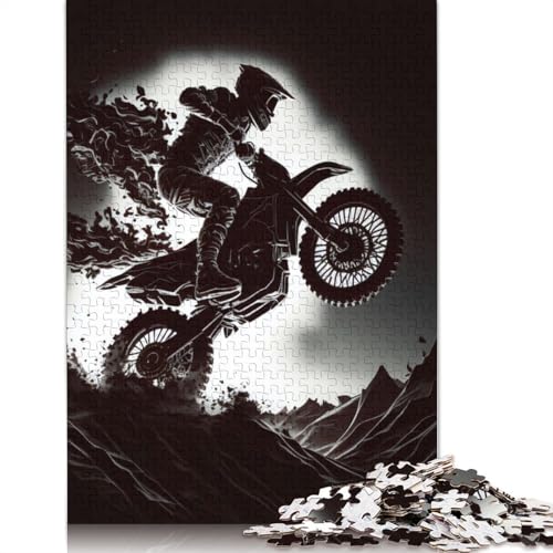 Thrill Seeker Puzzles 1000 Teile Schwer Puzzle Spielzeug Lernspiel Impossible Herausforderung Spielzeug Für Erwachsene Kinder 1000pcs (75x50cm) von LMYmoney