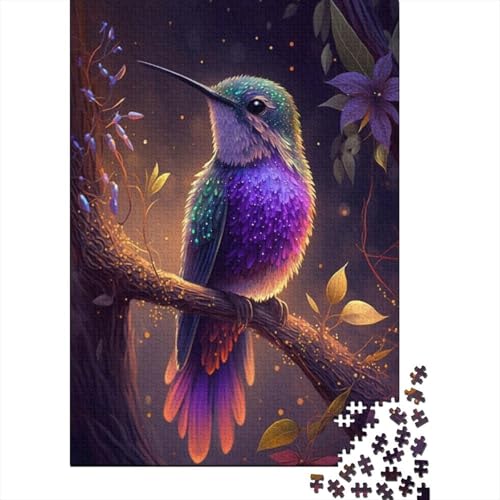 Tierkunst-Vogel-Puzzle, kreative Spiele, 100% recycelter Karton, Puzzle für Erwachsene, 1000 Teile (75 x 50 cm) von LMYmoney