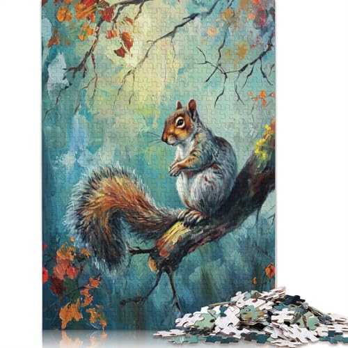 Tree Dweller Puzzles 1000 Teile Schwer Puzzle Spielzeug Lernspiel Impossible Herausforderungsspielzeug Für Erwachsene Kinder 1000pcs (38x26cm) von LMYmoney