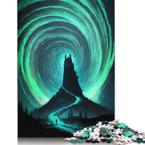 Way to Aurora Puzzle, 520 Teile, herausfordernde und knifflige Puzzles für Erwachsene, für Erwachsene und Teenager, 520 Teile (52 x 38 cm) von LMYmoney