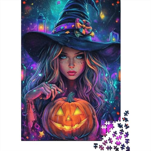 Witch_Women-Puzzles für Erwachsene passen perfekt zusammen. Puzzlespiele für Erwachsene für Frauen und Männer, 1000 Teile (75 x 50 cm) von LMYmoney
