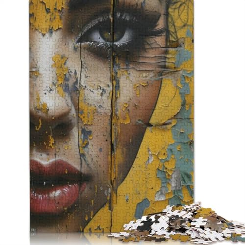 Wooden Muse Puzzles 1000 Teile Schwer Puzzle Spielzeug Lernspiel Impossible Herausforderung Spielzeug Für Erwachsene Kinder 1000pcs (75x50cm) von LMYmoney