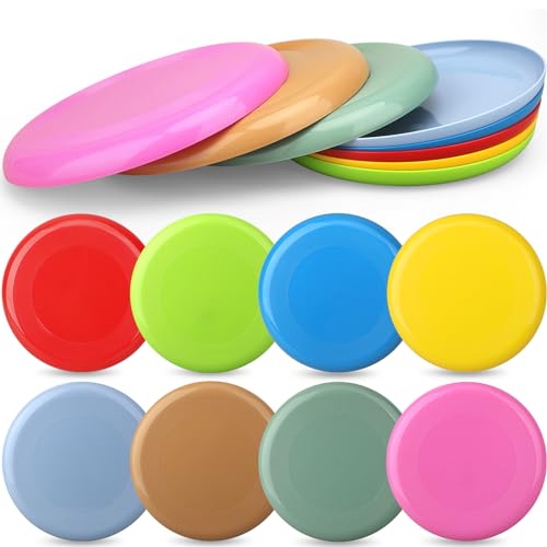 LNCOJOLM 8 Stück Flying Discs Flugscheibenspielzeuge für Kinder und Erwachsene, Wurfring Flying Ring Sportspielzeug für den Strand im Freien, Robustes Sportspielzeug LNCOJOLM 8 Stück Flying Discs Flugscheibenspielzeuge für Kinder und Erwachsene, Wurfring Flying Ring Sportspielzeug für den Strand im Freien, Robustes Sportspielzeug von LNCOJOLM