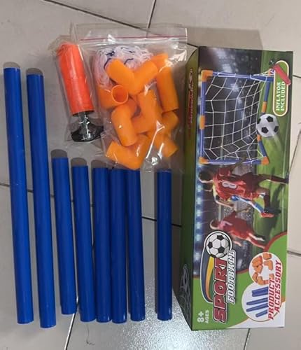 LNCOJOLM Tragbares Fußball-Ziel-Netz-Set, Kinder-Training-Fußball-Ziele für Innen- oder Außenbereich LNCOJOLM Tragbares Fußball-Ziel-Netz-Set, Kinder-Training-Fußball-Ziele für Innen- oder Außenbereich von LNCOJOLM