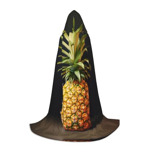 LNNIUK Ananas-Malerei-Druck, mittelalterlicher Kapuzenumhang, Halloween, Renaissance-Kostüm, Wikinger-Stil, Ranger Uni-Umhang LNNIUK Ananas-Malerei-Druck, mittelalterlicher Kapuzenumhang, Halloween, Renaissance-Kostüm, Wikinger-Stil, Ranger Uni-Umhang von LNNIUK