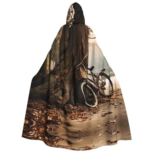 LNNIUK Herbstbaum-Druck, Zauberer, Kapuzenmantel, Umhang für Damen, Halloween, Hexe, Vampir, Zauberer, Rabe LNNIUK Herbstbaum-Druck, Zauberer, Kapuzenmantel, Umhang für Damen, Halloween, Hexe, Vampir, Zauberer, Rabe von LNNIUK