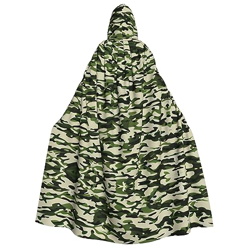 LNNIUK Kapuzenumhang mit Kapuze, Camouflage-Muster, für Damen, Halloween, Hexe, Vampir, Zauberer, Rabe LNNIUK Kapuzenumhang mit Kapuze, Camouflage-Muster, für Damen, Halloween, Hexe, Vampir, Zauberer, Rabe von LNNIUK