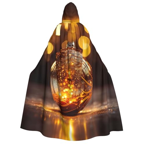 LNNIUK Kapuzenumhang mit Weihnachtsballaufdruck, Zauberer, Kapuzenumhang für Damen, Halloween, Hexe, Vampir, Zauberer, Rabe LNNIUK Kapuzenumhang mit Weihnachtsballaufdruck, Zauberer, Kapuzenumhang für Damen, Halloween, Hexe, Vampir, Zauberer, Rabe von LNNIUK