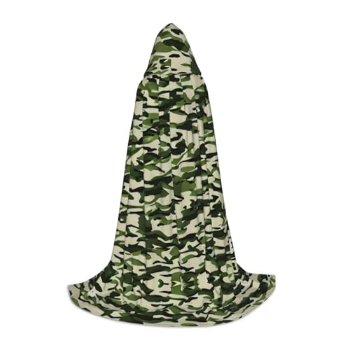 LNNIUK Mittelalterlicher Kapuzenumhang mit Camouflage-Muster, Halloween, Renaissance-Kostüm, Wikinger-Stil, Rangerumhang, Uni LNNIUK Mittelalterlicher Kapuzenumhang mit Camouflage-Muster, Halloween, Renaissance-Kostüm, Wikinger-Stil, Rangerumhang, Uni von LNNIUK