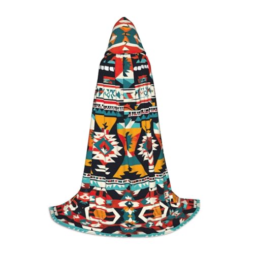 LNNIUK Mittelalterlicher Kapuzenumhang mit Indianer-Muster, Halloween, Renaissance-Kostüm, Wikinger-Stil, Rangerumhang LNNIUK Mittelalterlicher Kapuzenumhang mit Indianer-Muster, Halloween, Renaissance-Kostüm, Wikinger-Stil, Rangerumhang von LNNIUK