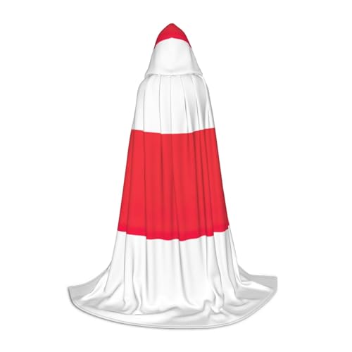 LNNIUK Mittelalterlicher Kapuzenumhang mit indonesischer Flagge, Halloween, Renaissance-Kostüm, Wikinger-Stil, Rangerumhang, Uni LNNIUK Mittelalterlicher Kapuzenumhang mit indonesischer Flagge, Halloween, Renaissance-Kostüm, Wikinger-Stil, Rangerumhang, Uni von LNNIUK