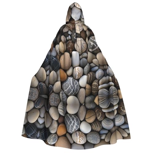 LNNIUK Petoskey Zauberer-Kapuzenmantel mit Steindruck für Damen, Halloween, Hexe, Vampir, Zauberer, Rabe LNNIUK Petoskey Zauberer-Kapuzenmantel mit Steindruck für Damen, Halloween, Hexe, Vampir, Zauberer, Rabe von LNNIUK