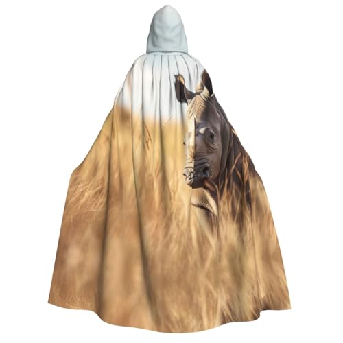 LNNIUK Tiernashorn 1 Druck Zauberer Kapuzenmantel mit Kapuze Umhang für Damen, Halloween, Hexe, Vampir, Zauberer, Rabe LNNIUK Tiernashorn 1 Druck Zauberer Kapuzenmantel mit Kapuze Umhang für Damen, Halloween, Hexe, Vampir, Zauberer, Rabe von LNNIUK