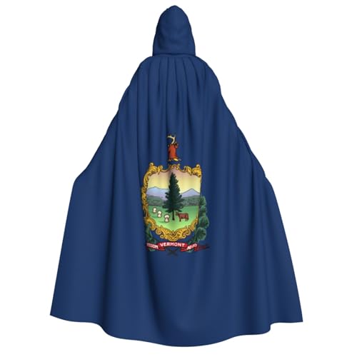 LNNIUK Vermont Kapuzenumhang mit Staatsflagge, Zauberer, Kapuzenumhang für Damen, Halloween, Hexe, Vampir, Zauberer, Rabe LNNIUK Vermont Kapuzenumhang mit Staatsflagge, Zauberer, Kapuzenumhang für Damen, Halloween, Hexe, Vampir, Zauberer, Rabe von LNNIUK