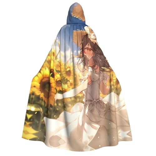 LNNIUK You Are My Sunshine Sonnenblume 3 Druck Zauberer Kapuzenmantel mit Kapuze Umhang für Damen, Halloween, Hexe, Vampir, Zauberer, Rabe LNNIUK You Are My Sunshine Sonnenblume 3 Druck Zauberer Kapuzenmantel mit Kapuze Umhang für Damen, Halloween, Hexe, Vampir, Zauberer, Rabe von LNNIUK