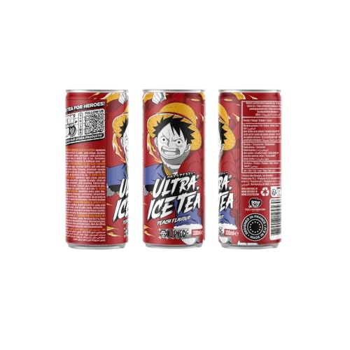 LNS TRADE Eistee -Getränk Luffy Flavor Pfirsich 330 ml von LNS TRADE