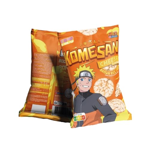 KOMESAN Naruto Rice Snacks Sabor Käse 60gr KOMESAN Naruto Rice Snacks Sabor Käse 60gr von KOMESAN