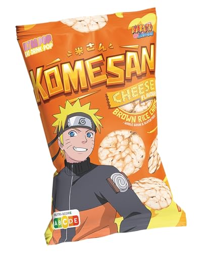 KOMESAN Naruto Rice Snacks Sabor Käse 60gr von KOMESAN