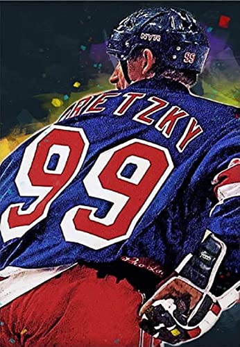 1000 Stück Puzzle Wayne Gretzky Hockeyspieler Erwachsene Kinder Papierspielzeug Lernspiel Zy327Tm26x38cm von LNTYW