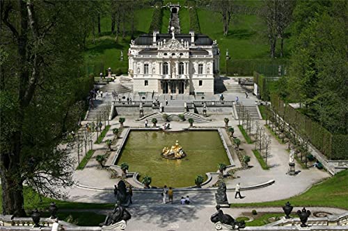 1000-teiliges Puzzle, Schloss Linderhof, Deutschland für Kinder und Erwachsene, Papier, personalisiertes Puzzle, lustiges Spiel, 50 x 70 cm 1000-teiliges Puzzle, Schloss Linderhof, Deutschland für Kinder und Erwachsene, Papier, personalisiertes Puzzle, lustiges Spiel, 50 x 70 cm von LNTYW