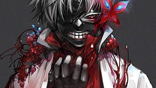 DIY Ölfarbe nach Zahlen für Erwachsene Tokyo Ghoul Erwachsene Malen nach Zahlen Kits auf Leinwand Malen nach Zahlen für Anfänger Malerei Kunst für70x100cm DIY Ölfarbe nach Zahlen für Erwachsene Tokyo Ghoul Erwachsene Malen nach Zahlen Kits auf Leinwand Malen nach Zahlen für Anfänger Malerei Kunst für70x100cm von LNTYW