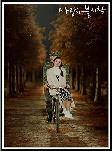 Koreanisches Drama Crash Landing On You Poster PaperJigsaw Puzzle 2000 Teile Spielzeug für Erwachsene Dekompressionsspiel70x100cm von LNTYW
