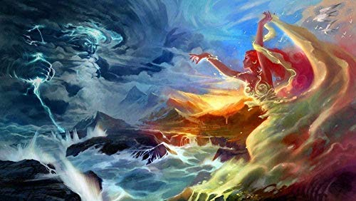 Malen nach Zahlen für Erwachsene DIY Malen nach Zahlen Kits für Kinder Anfänger Rahmenlose Leinwand - Fantasy Girl Fant70x100cm Malen nach Zahlen für Erwachsene DIY Malen nach Zahlen Kits für Kinder Anfänger Rahmenlose Leinwand - Fantasy Girl Fant70x100cm von LNTYW