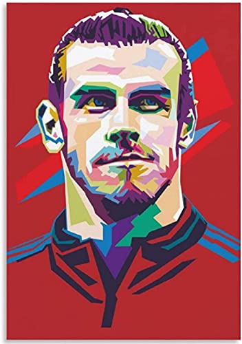 PapierPuzzle 1000 Teile Gareth Bale Football Star Puzzles Lernspielzeug für Erwachsene Geburtstagsgeschenk26x38cm von LNTYW