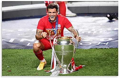 Papierpuzzle 1000 Teile Coutinho Correia Football Star Puzzles Lernspielzeug für Erwachsene Geburtstagsgeschenk38x52cm von LNTYW