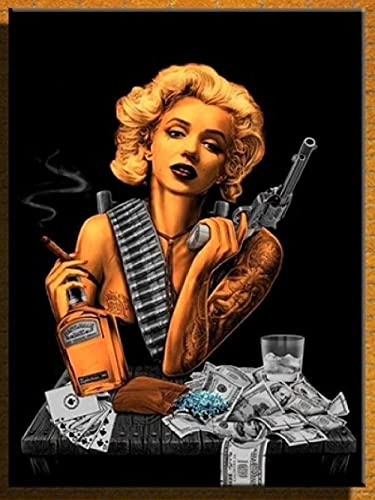 Papierpuzzle 2000 Teile Monroe Puzzles Lernspielzeug für Erwachsene Geburtstagsgeschenk70x100cm von LNTYW
