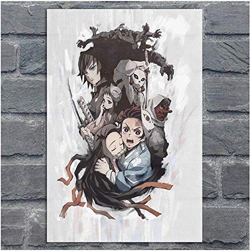 Puzzle 1000 Teile Dämonentöter Poster Kimetsu No Yaiba Tanjirou Nezuko Anime Poster PapierFür Erwachsene Kinder Spiele Lernspielzeug50x70cm Puzzle 1000 Teile Dämonentöter Poster Kimetsu No Yaiba Tanjirou Nezuko Anime Poster PapierFür Erwachsene Kinder Spiele Lernspielzeug50x70cm von LNTYW