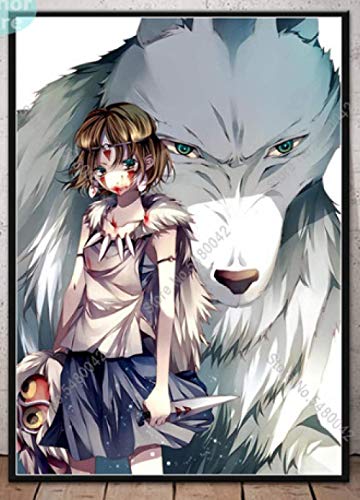 Puzzle 1000 Teile Prinzessin Mononoke Kunst Poster Japan Anime PapierFür Erwachsene Kinder Spiele Lernspielzeug50x70cm Puzzle 1000 Teile Prinzessin Mononoke Kunst Poster Japan Anime PapierFür Erwachsene Kinder Spiele Lernspielzeug50x70cm von LNTYW