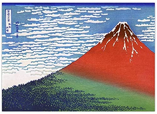 Puzzle 1000 Teile The Great Wave Off Kanagawa Katsushika Hokusai Vintage Poster Fine Wind Clear Morning PaperFür Erwachsene Kinder Spiele Lernspielzeug50x70cm Puzzle 1000 Teile The Great Wave Off Kanagawa Katsushika Hokusai Vintage Poster Fine Wind Clear Morning PaperFür Erwachsene Kinder Spiele Lernspielzeug50x70cm von LNTYW