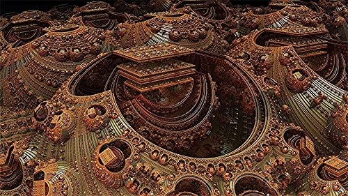 Puzzle 2000 Teile Erwachsene fraktale abstrakte Puzzle Erwachsene Papier Kind Spiele Klassische Spielzeug interieur Spiele 70x100cm von LNTYW