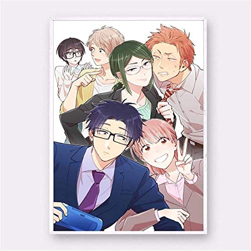 Puzzle 2000 Teile Nordic Wotakoi Liebe ist hart für Otaku Anime PapierFür Erwachsene Kinder Spiele Lernspielzeug70x100cm Puzzle 2000 Teile Nordic Wotakoi Liebe ist hart für Otaku Anime PapierFür Erwachsene Kinder Spiele Lernspielzeug70x100cm von LNTYW