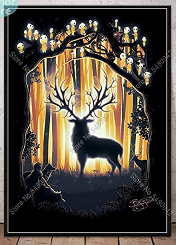 Puzzle 2000 Teile Prinzessin Mononoke Kunst Poster Japan Anime PapierFür Erwachsene Kinder Spiele Lernspielzeug70x100cm Puzzle 2000 Teile Prinzessin Mononoke Kunst Poster Japan Anime PapierFür Erwachsene Kinder Spiele Lernspielzeug70x100cm von LNTYW