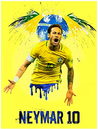 Puzzle 2000 Teile Sport Fußballstar Poster Abstraktes PapierFür Erwachsene Kinder Spiele Lernspielzeug70x100cm von LNTYW