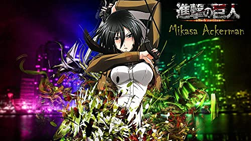 Puzzles 1000 Teile für Erwachsene Anime Attack On Titan Pädagogisches intellektuelles Dekompressionsspielzeug Spaß Familienspiel für Kinder Erwachsene50x70cm Puzzles 1000 Teile für Erwachsene Anime Attack On Titan Pädagogisches intellektuelles Dekompressionsspielzeug Spaß Familienspiel für Kinder Erwachsene50x70cm von LNTYW