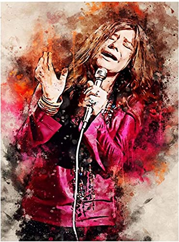 Puzzles 2000 Teile PapierZusammenbau Bild Janis Joplin Poster Erwachsene Spiele Lernspielzeug70x100cm von LNTYW