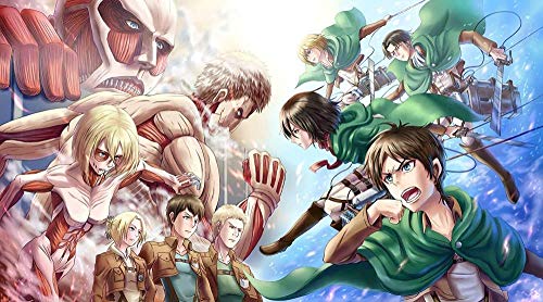 Puzzles 2000 Teile für Erwachsene Anime Attack On Titan Pädagogisches intellektuelles Dekompressionsspielzeug Spaß Familienspiel für Kinder Erwachsene70x100cm Puzzles 2000 Teile für Erwachsene Anime Attack On Titan Pädagogisches intellektuelles Dekompressionsspielzeug Spaß Familienspiel für Kinder Erwachsene70x100cm von LNTYW