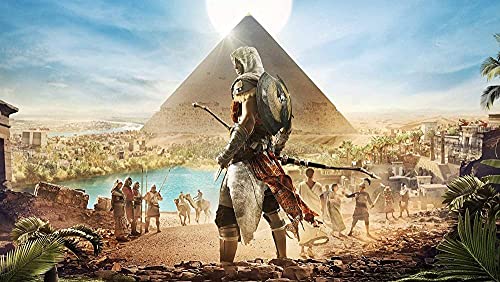 Puzzles 2000 Teile für Erwachsene Assassins Creed Pädagogisches intellektuelles Dekompressionsspielzeug Spaß Familienspiel für Kinder Erwachsene70x100cm von LNTYW