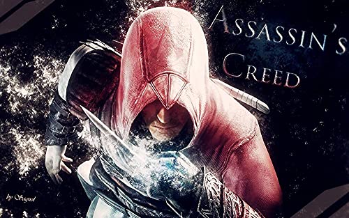 Puzzles für Erwachsene 1000 Teile Assassins Creed Puzzles für Kinder Lernspielzeug Intellektuelles Spiel Geschenk Teens DIY Home Entertainment26x38cm Puzzles für Erwachsene 1000 Teile Assassins Creed Puzzles für Kinder Lernspielzeug Intellektuelles Spiel Geschenk Teens DIY Home Entertainment26x38cm von LNTYW