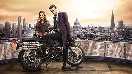 Puzzles für Erwachsene 1000 Teile Doctor Who Filmpuzzles für Kinder Lernspielzeug Intellektuelles Spiel Geschenk Teens DIY Home Entertainment38x52cm von LNTYW